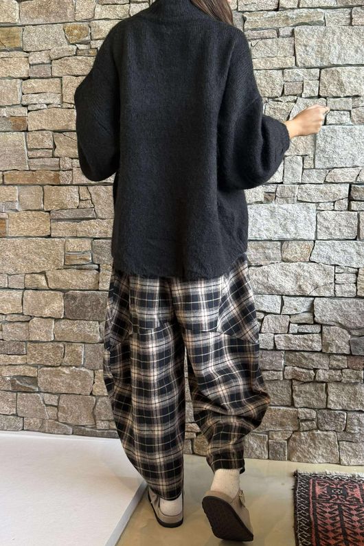 Sadaka Batwing Knit Black